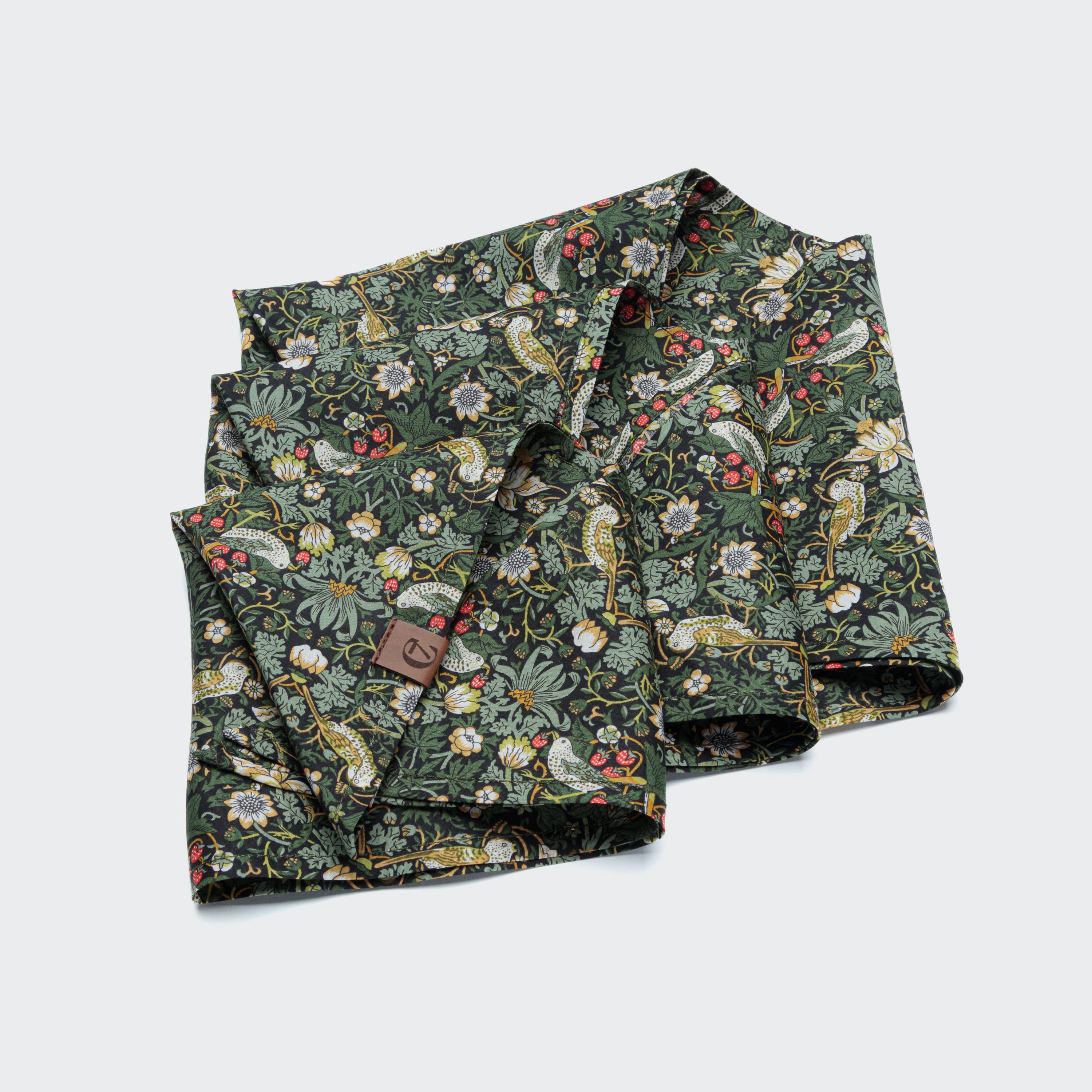 Hundehalstuch Bandana Strawberry Thief - Image 4