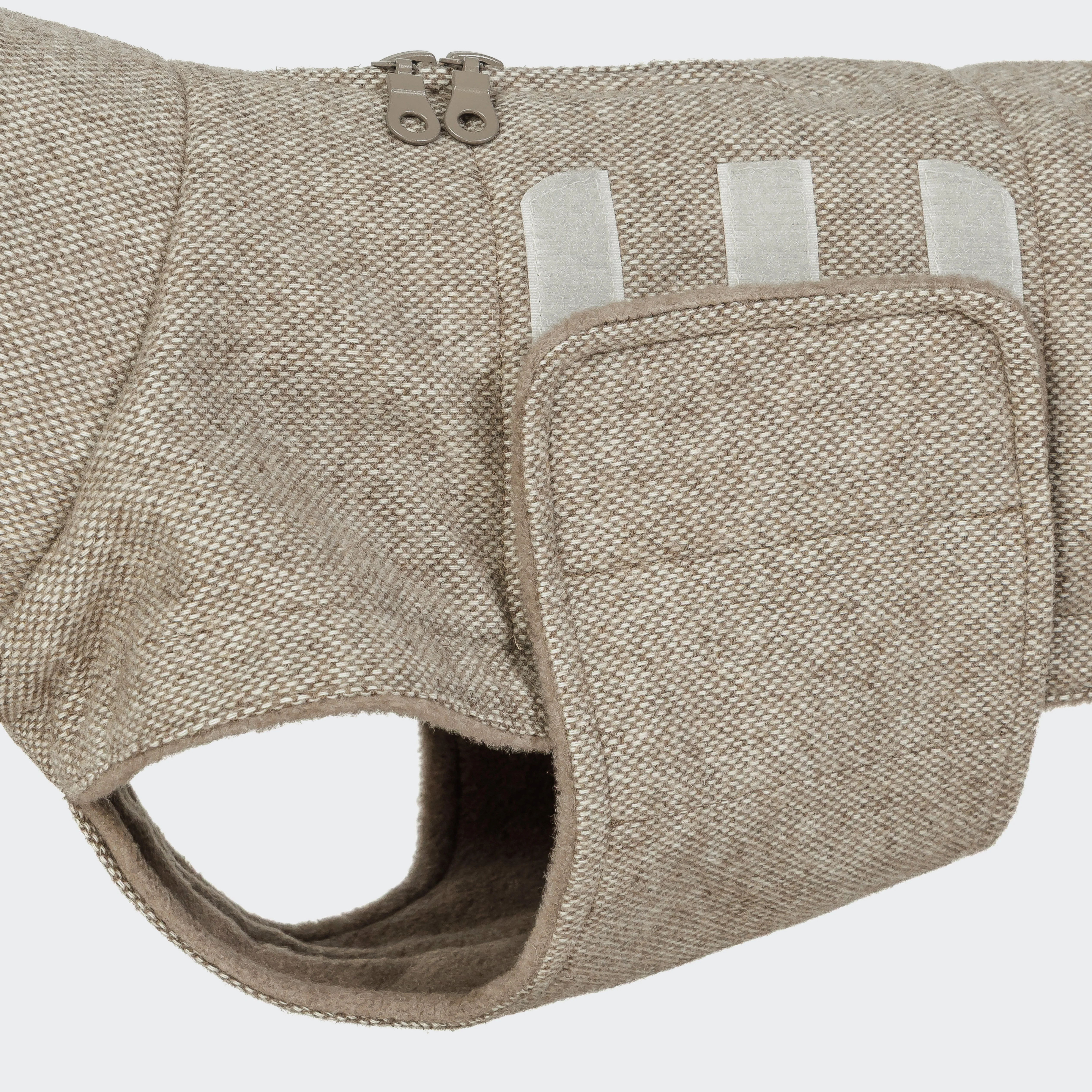 Hundemantel Dackel Brooklyn Tweed Beige - Image 4