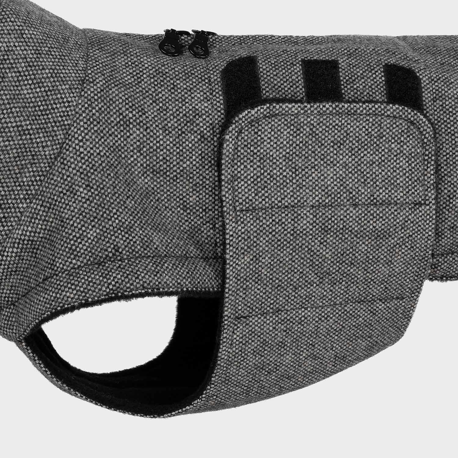 Hundemantel Dackel Brooklyn Tweed Black - Image 3